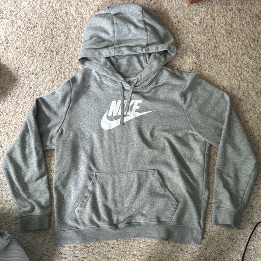 Nike Heather Gray Hoodie